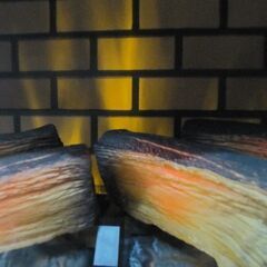 🔥【暖房器具】パノラマヒーター 癒される炎  暖炉型ファンヒーター【暖房器具･ストーブ高価買取アールワン田川】の画像