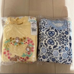 未使用　コンビミニ  キルトパジャマ　110 女の子