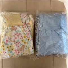 未使用　コンビミニ  キルトパジャマ　110 女の子の画像