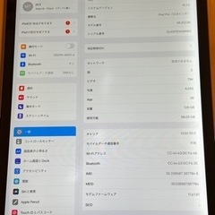 iPad pro 12.9 第１世代 128GB Wi-Fiの画像