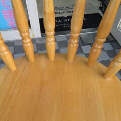 【無料で差し上げます】木の椅子 |江別市のリサイクルショップドロップの画像