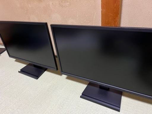 PC 液晶モニター　24インチ　2台セット　毎日¥100引き※10月末に締め切ります
