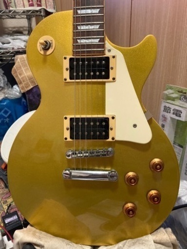 (お取引き終了です有難う御座いました)♪エピフォンレスポールギター♪ゴールドトップ