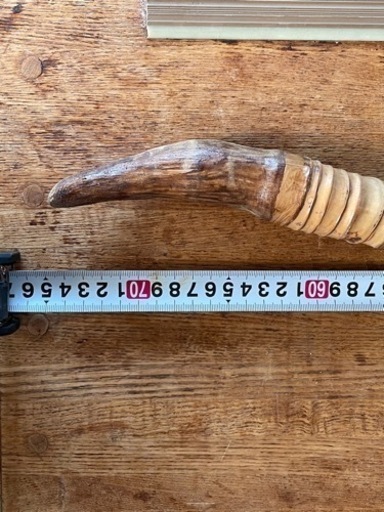 杖、面白い竹に木を取り付けた。