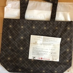 高島屋オリジナルマイバッグ　イタリア　ペック　巾着トート　未開封　非売品　金持ちコレクションの画像