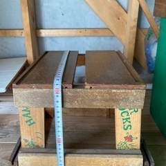 お値下げしました　踏み台　幼児用椅子　用途色々の画像