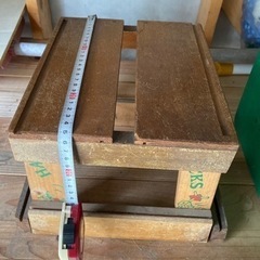 お値下げしました　踏み台　幼児用椅子　用途色々の画像