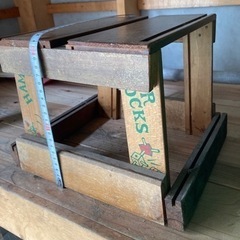 お値下げしました　踏み台　幼児用椅子　用途色々の画像