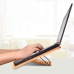 竹製ブックスタンド クックブックホルダー ブックスタンドを使って両手を解放し 教科書/筆記台 書見台 本立て　2サイズ　卸ます　問屋　倒産品　転売OK　ネット商材　アマゾン　商品　景品　　卸ます　転売　アマゾン引き上げ商品　倒産品　仕入れ　賞品　景品　コンペの画像