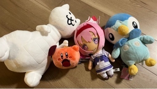 ★新品、未使用　ぬいぐるみ　フィギュア、キーチェーン付きフィギュアセット★