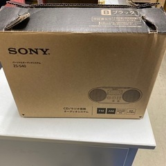 K2309-708 SONY CDラジカセ　ZS-S40 動作確...
