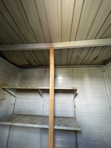 外物置 ヨドコウ 一坪物置 難あり