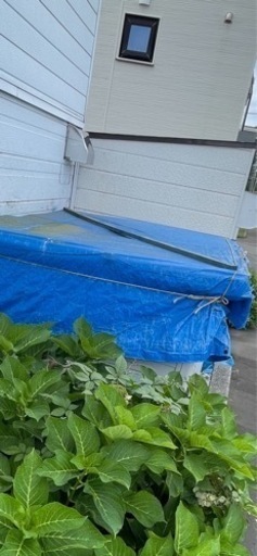 外物置 ヨドコウ 一坪物置 難あり