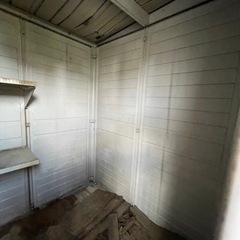 外物置　ヨドコウ　一坪物置　難ありの画像