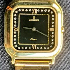 【WALTHAM】ウォルサム純正ダイヤモンド最高級18金無垢QZ...