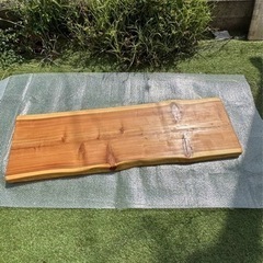 一枚板(杉)テーブルやカウンターなどの天板に⑤の画像