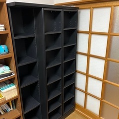 大型本棚　スライド　可動式
