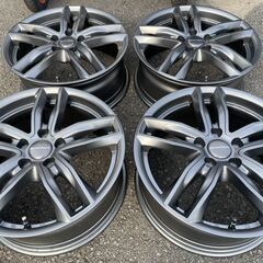 ボルボのスタッドレス用に！中古ホイール4本セット！17インチ7J...