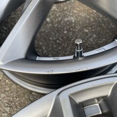 ボルボのスタッドレス用に！中古ホイール4本セット！17インチ7J+50 PCD108-5H☆V40、V40クロスカントリー、V60、V70などに！の画像