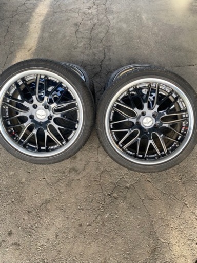 RAYS ブラックフリート V210 19インチ