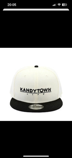 帽子 KANDYTOWN 9fifty NEW ERA WHITE/BLACK