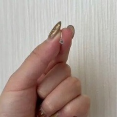 アーカー　ブルーサファイアピアスの画像