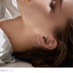 アーカー　ブルーサファイアピアスの画像