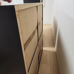 本棚 茶色 高さ大体80の画像