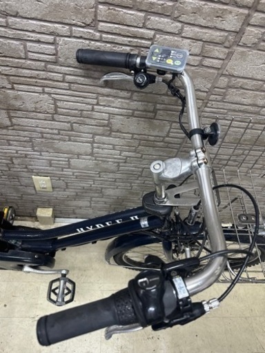 東京23区配達無料　新基準 ブリヂストン ＨＹＤＥＥ-Ⅱ(ハイディ ツー) 8.7Ah リチウム 電動自転車 中古　BS 1030