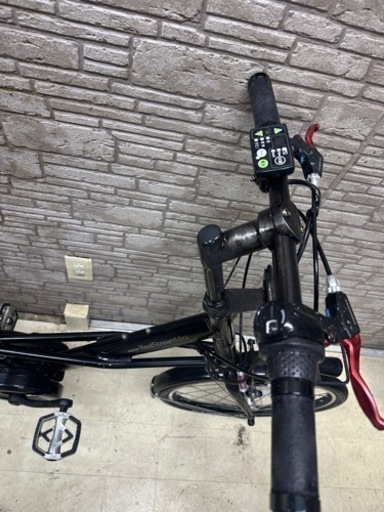 東京23区配達無料　新基準　ブリヂストン　リアルストリーム　8.7Ah リチウム 電動自転車 中古 1712