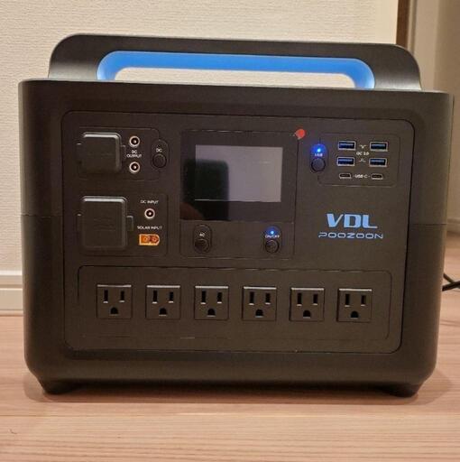 148,800円 VDL ポータブル電源 384,000mAh 新品