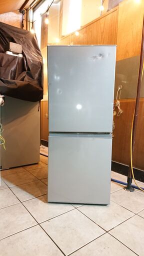 ジモティー価格★2018年★ノンフロン冷凍冷蔵庫 AQUA シルバー 126L 買取帝国 朝霞店 配達可能