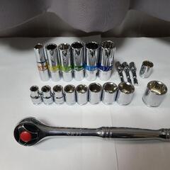 SK11ラチェット・ソケット・ディープソケット　工具の画像
