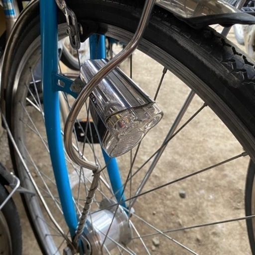 シティサイクル 安い ブルー シティサイクル ブルーグレー シオノ 26