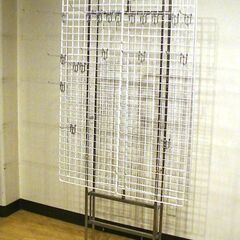両面ネット台、フックは必要なだけプレゼント