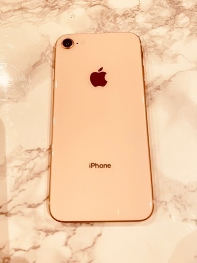 美品傷なし】iPhone8 本体 ゴールド 64GB