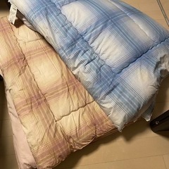掛け　敷き布団　2セット