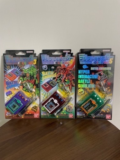 新品未使用！デジモンカラーver3.4.5セット！！