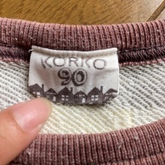 KORKO ★ トレーナー　90cmの画像