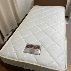 【終了】ニトリ シングルベッド マットレス付（石巻市さくら町）