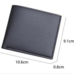 メンズ 財布 二つ折り 二つ折り財布 ブランド 革 ミニ財布の画像