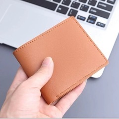 メンズ 財布 二つ折り 二つ折り財布 ブランド 革 ミニ財布の画像