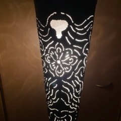 アジアン　フロアランプの画像