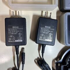 空調服用ファン【cooling wear】 バッテリーx2 充電器x2 ケーブルフルセットの画像