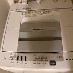 HITAC洗濯機の画像