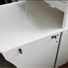 一旦ストップです！学習机　の画像
