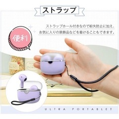 ワイヤレスイヤホン Bluetooth5.3 防水 半透明のふた ピンクの画像