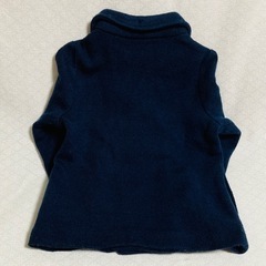 H&M 90 金釦 紺ブレザー カーディガンの画像