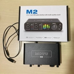 MOTU M2 USB-C オーディオインターフェイスM2 美品 保証書あり