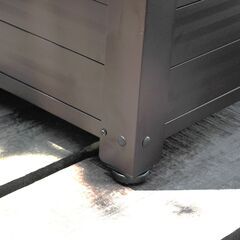 【新品未使用】ベンチストッカー 防水物置 屋外 おしゃれ 小型 ベランダ 収納 収納ボックス 屋外収納庫 マルチボックス ガーデン キャンプ アウトドア ケター コンフィー ガーデンボックスの画像
